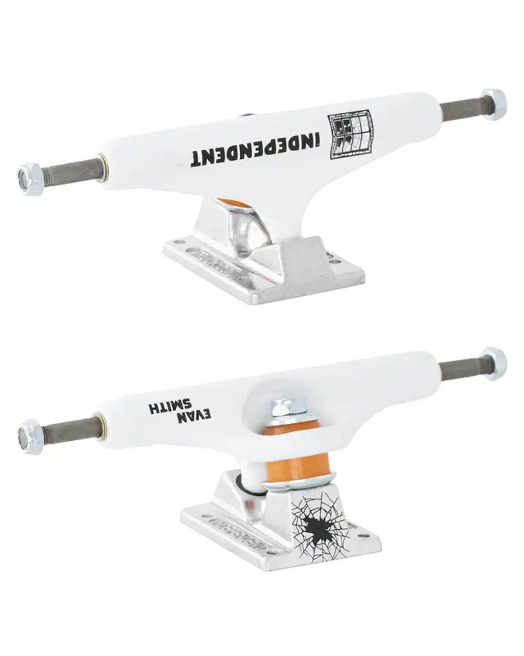 Independent Stage11 Pro Evan Smith Skateboard Trucks White/Silver