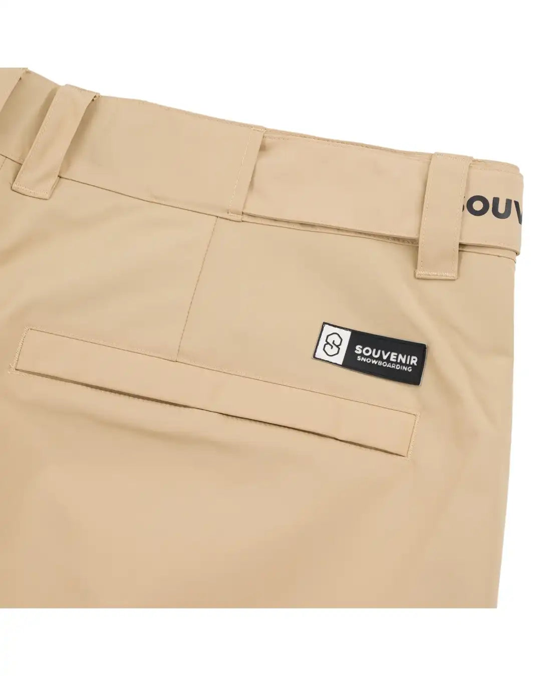 Pleated Chino Snow Pants - British Khaki