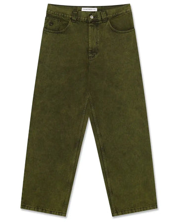 Big Boy Denim Jeans - Green/Black
