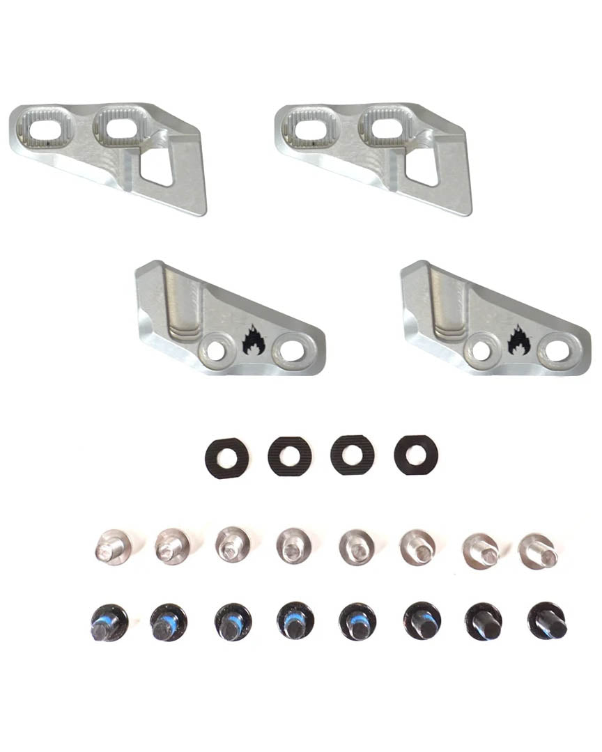 Accessoire de snowboard Fixie Clips - Top-Mount Metal