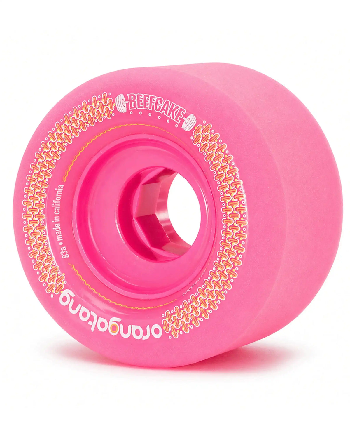 Roues De Skateboard Beefcake - Pink par ORANGATANG
