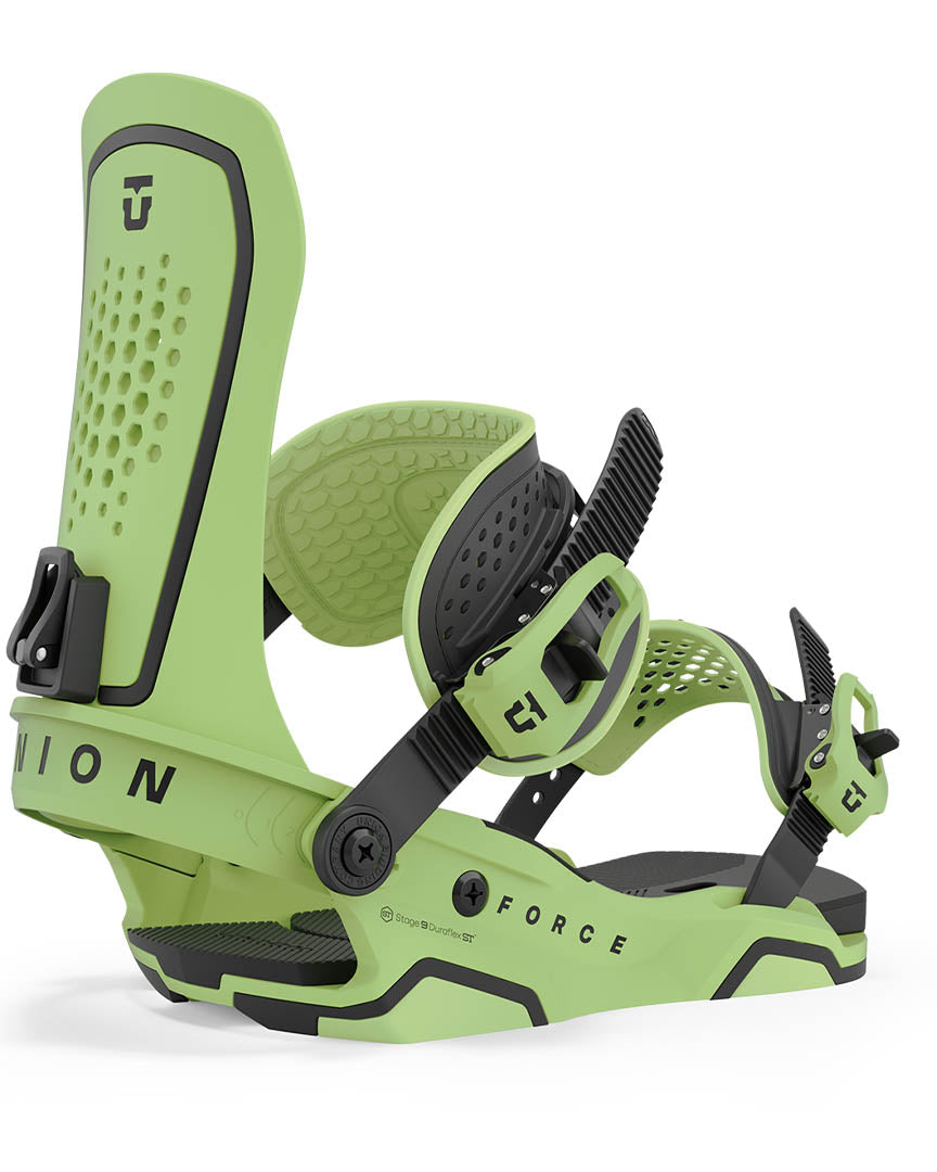 Force Snowboard Bindings - Green 2024