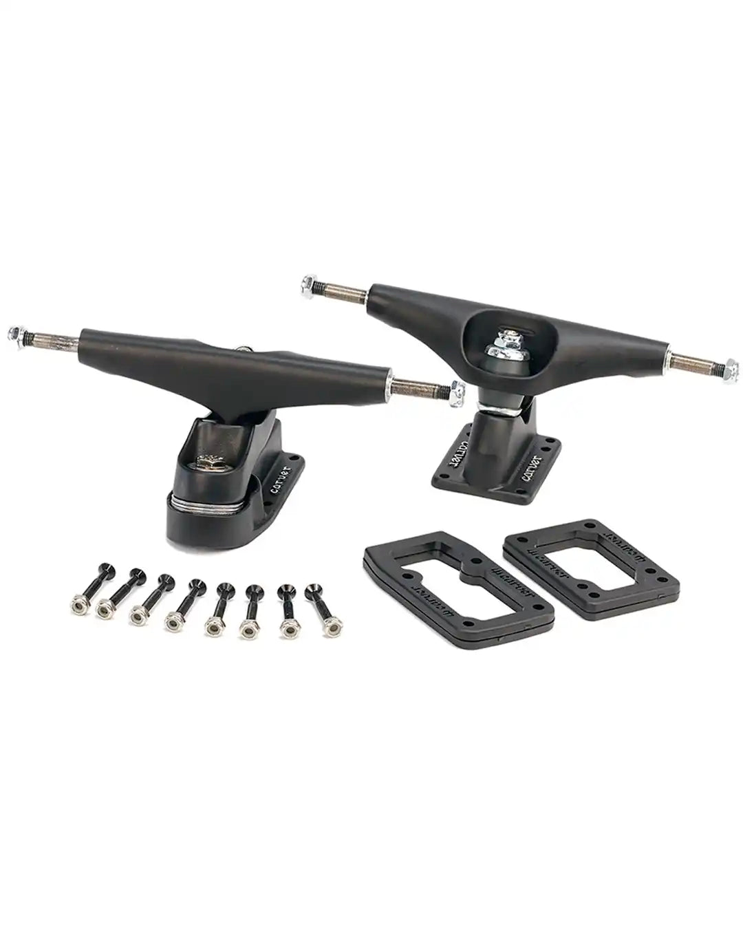 C7 Surfskate Hollow Trucks Set - Coal Black