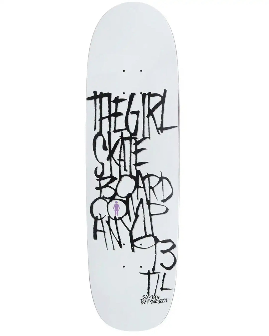 Bannerot Splinter Loveseat Skateboard Deck