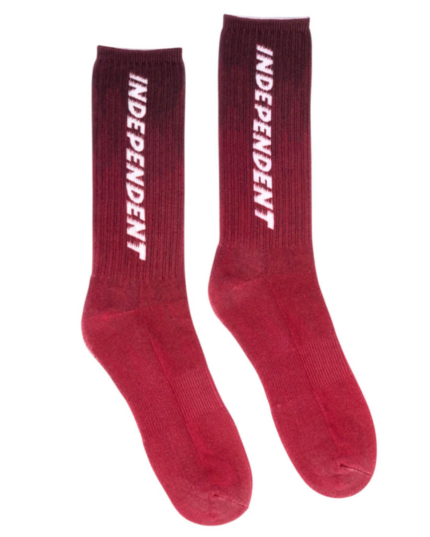 Bas Indy Crew Socks Btg Shear - Red