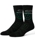 Toyota Th Topography Socks - Black