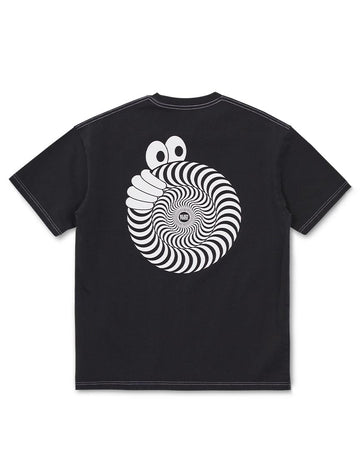 Lr X Sf Swirl T-Shirt - Black