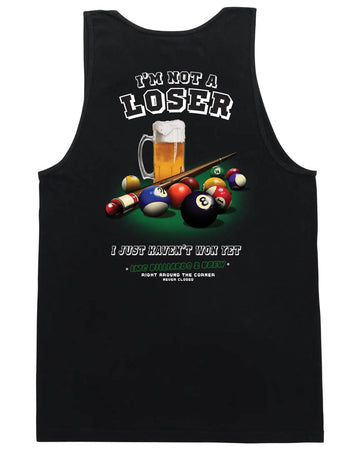 Billiards Tank - Black