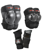 Équipement de protection Protection Saver 3 Pack Jr Padset - Black par TRIPLE 8