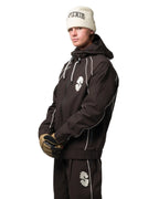 SOUVENIR Insulated Track Jacket Winter Jacket - Cacoa – view 2