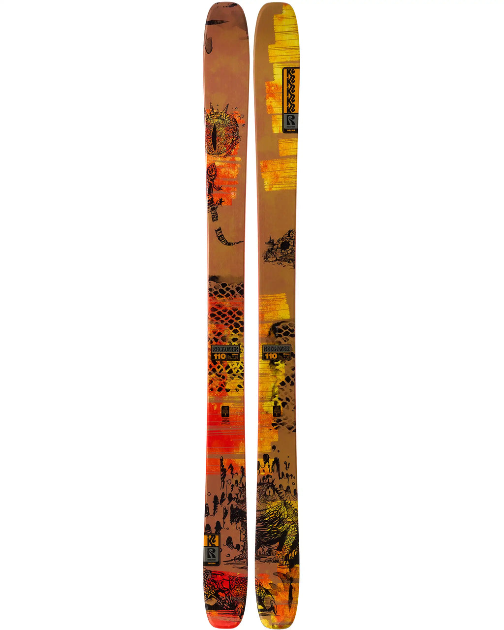 K2 Reckoner 110 Skis 2027 top