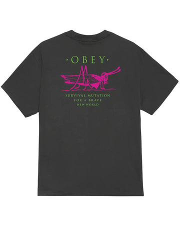Mutant Grasshopper T-Shirt - Vintage Black
