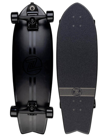 Surf Skate Shadow Lurker Fish Complete Cruiser Skateboard