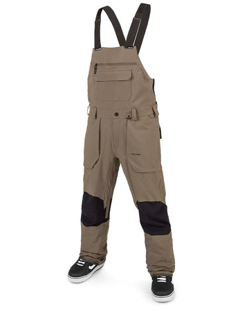 Roan Bib Overall Snow Bib - Teak