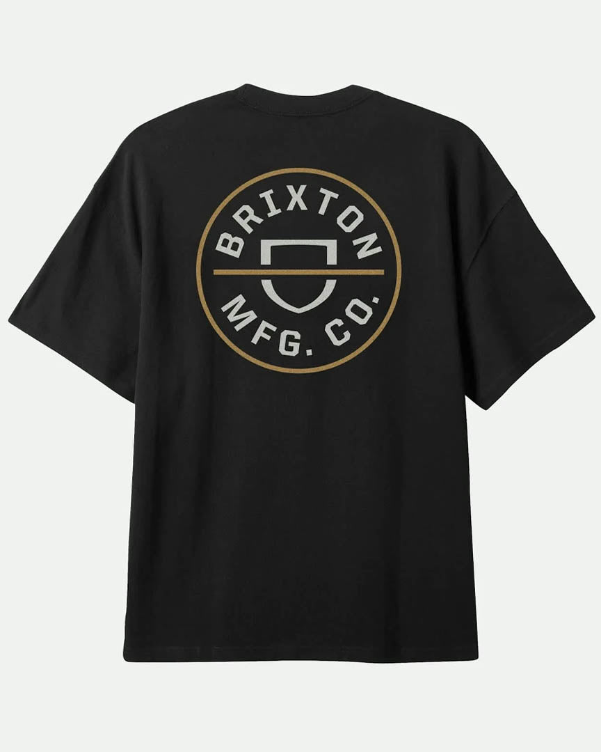 Crest Ii T-Shirt - Black/Off White