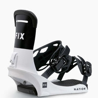Fixation de snowboard Nation - White