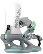 Fixation De Snowboard Womens Ghost Fase - Gray Pistachio 2027