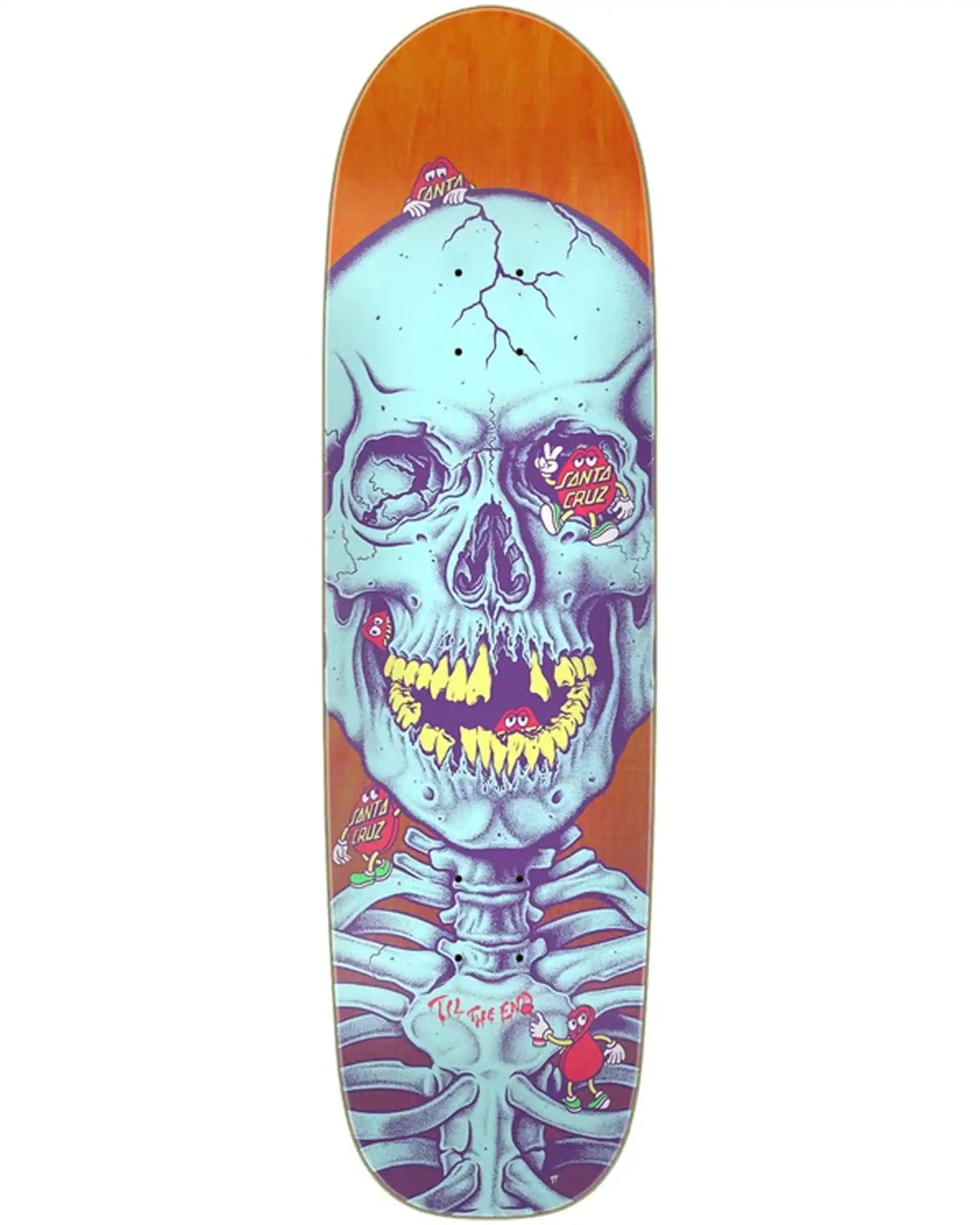 SANTA CRUZ Feelbase - Dot Dudes 8.5 Skateboard Deck