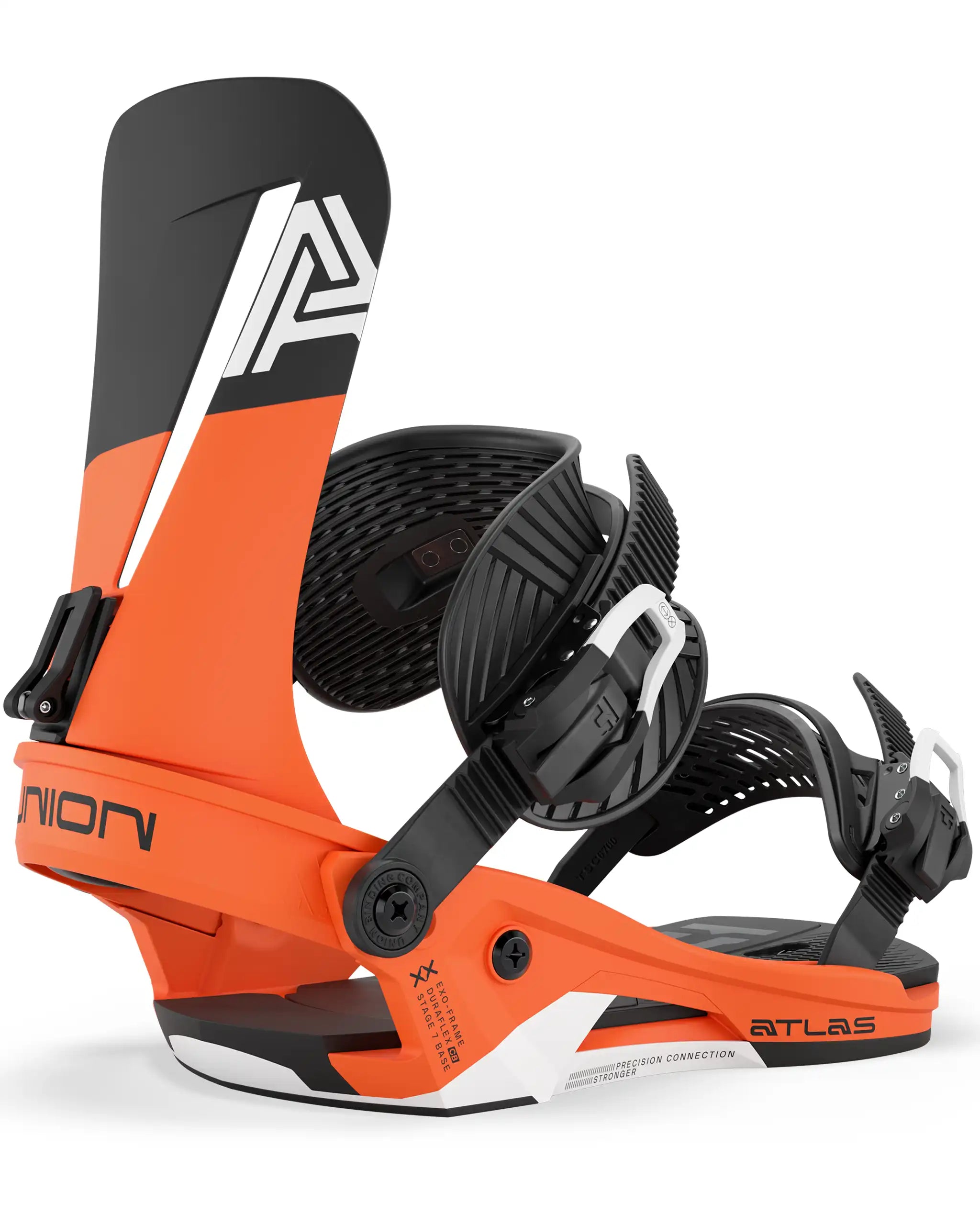 Atlas Snowboard Bindings - Orange 2027