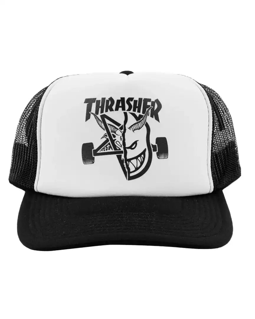 Casquette X Spitfire Thrash & Burn - Black/White/Black