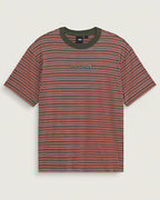 T-Shirt Cameron Stripe Knit - Obsidian Fern
