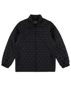 Convertible Micro Puffer Winter Jacket - Black