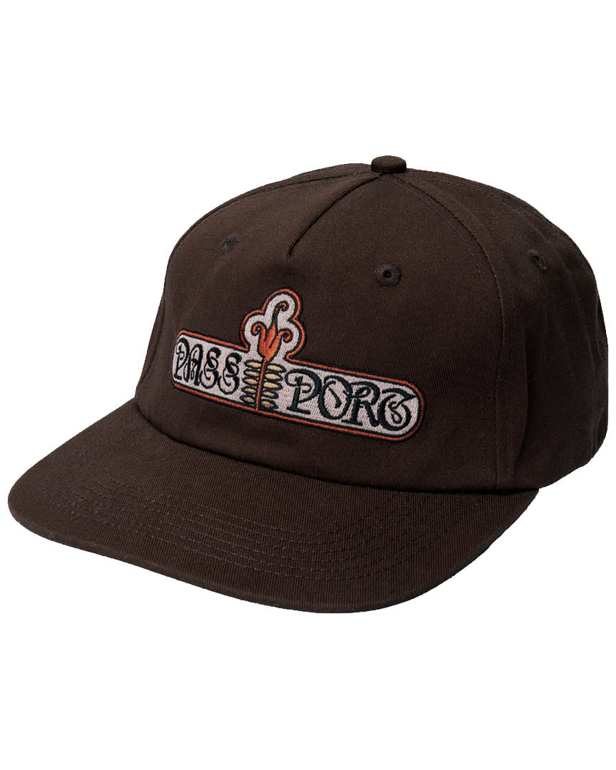 Gardenia Workers Hat - Chocolate