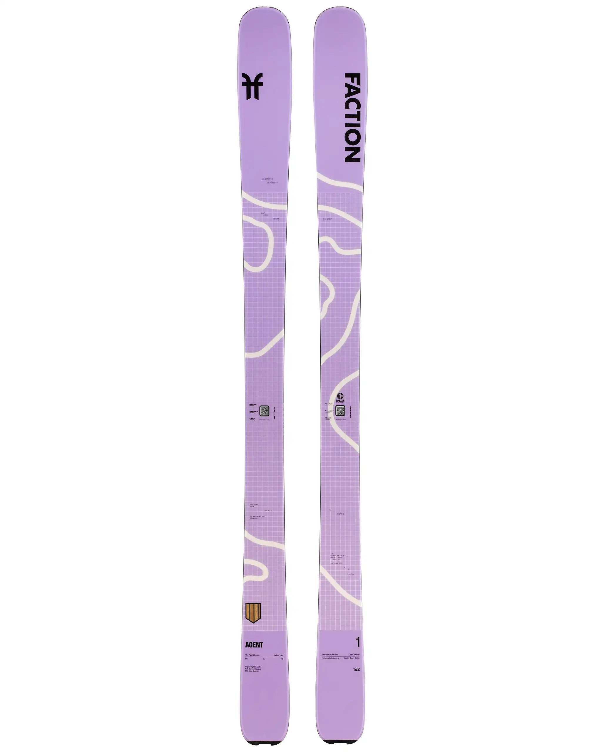 Agent 1 Skis - Purple 2027