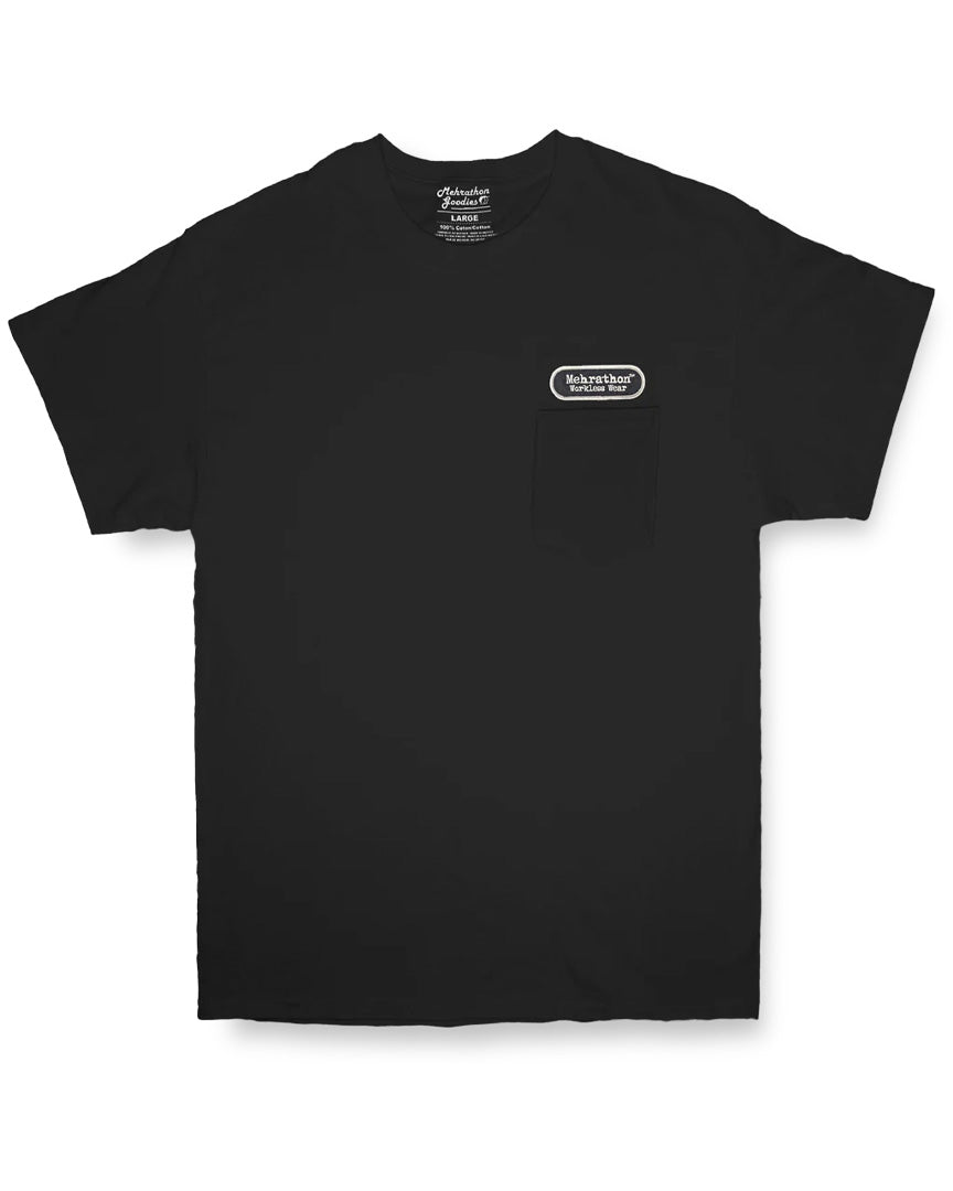 T-shirt Patch Pocket - Black
