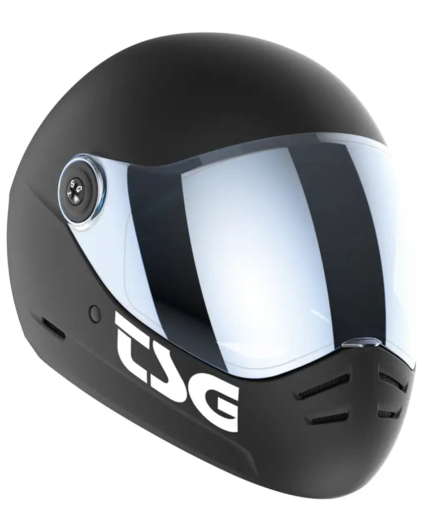 Casque Pass 2.0 + (Bonus Visor) - Satin Black