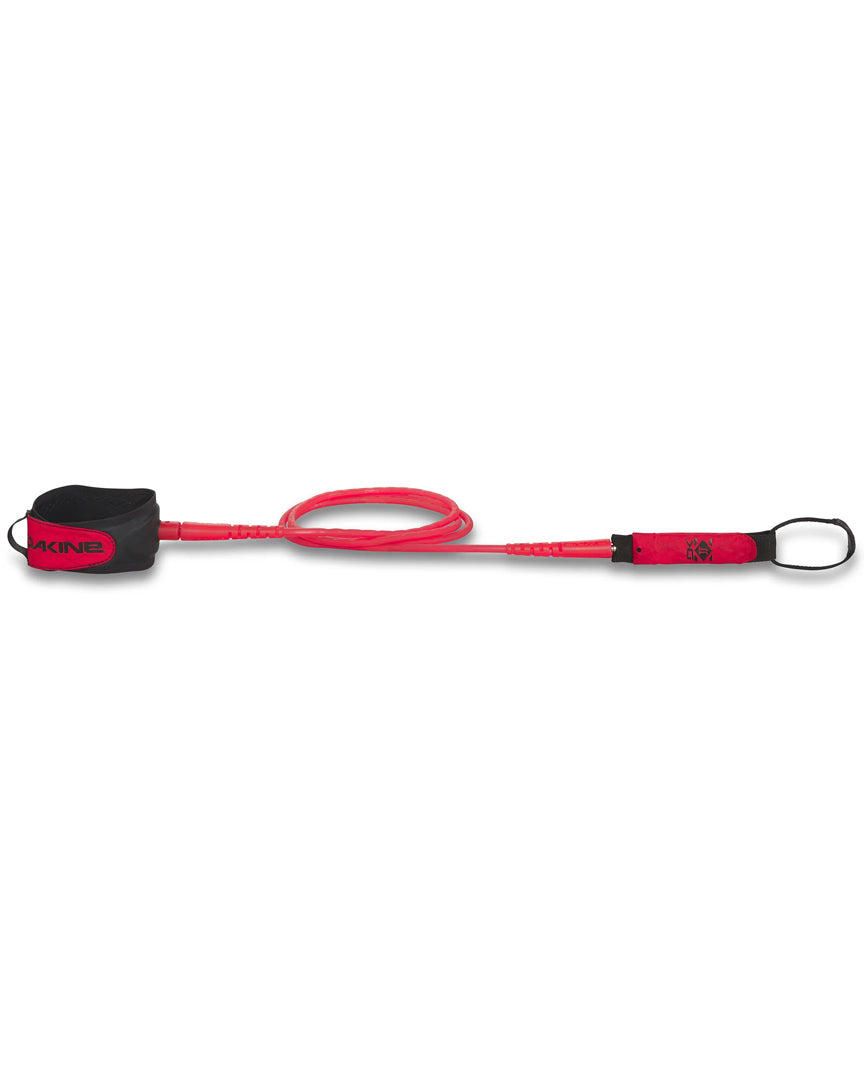Kaimana Pro Comp Jjf 6Ft3 Surfboard Leash - Red