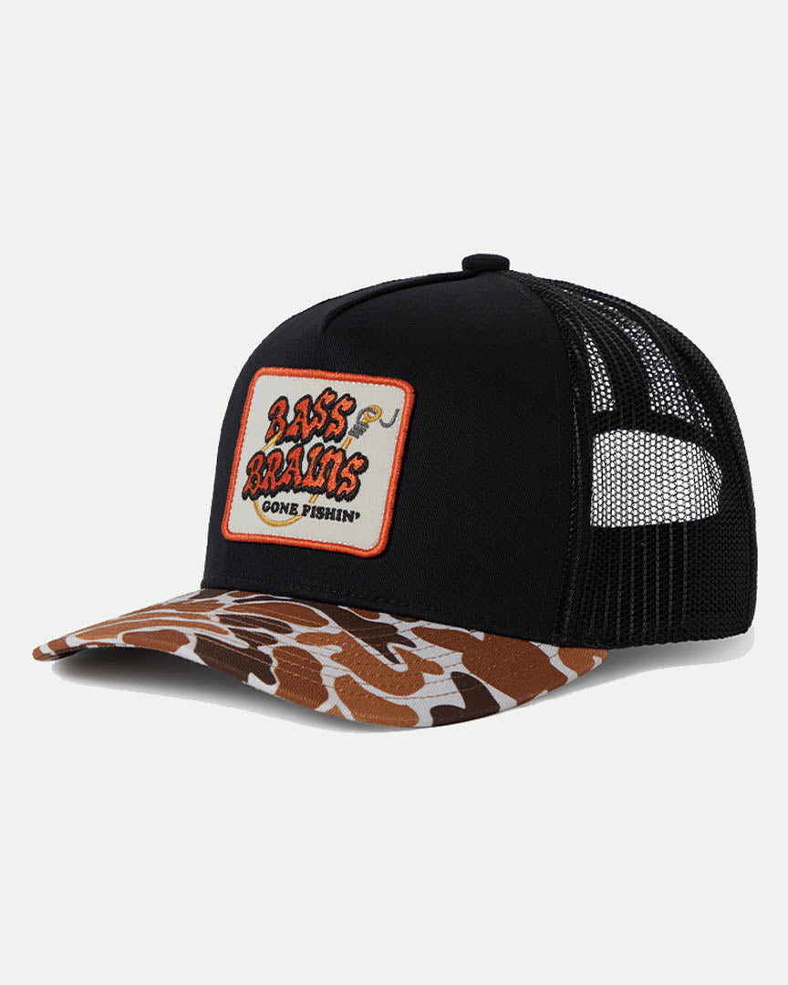 Casquette Brass Brains Gf Trucker - Camo/Black