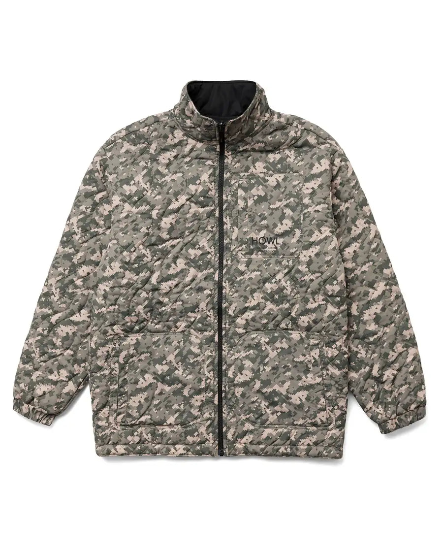 Manteau Neige Reversible Coaches - Black/Camo