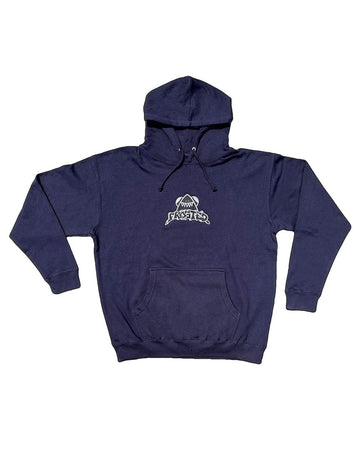 Frosted Shark Hoodie - Navy