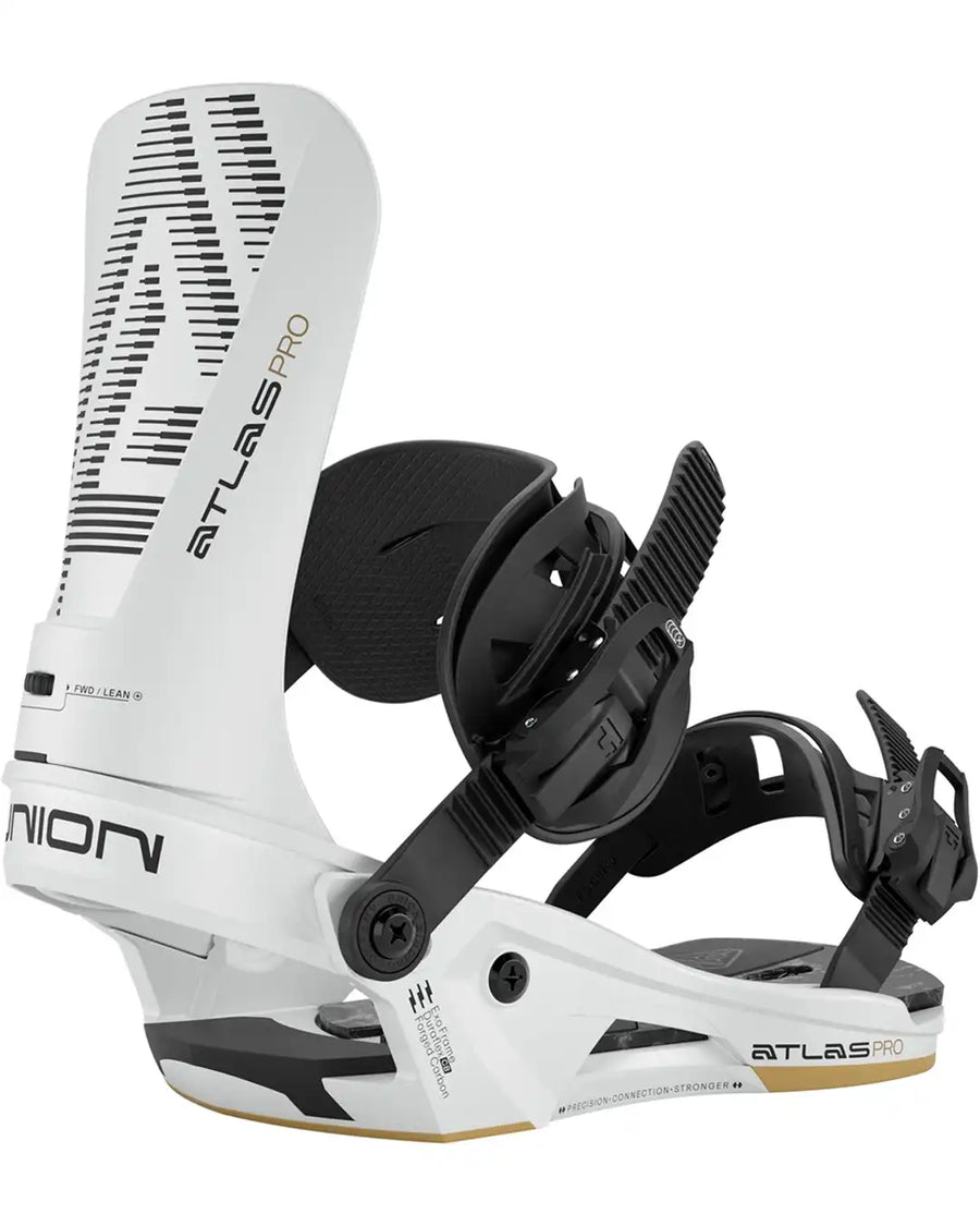 Fixation De Snowboard Atlas Pro - White 2026