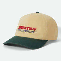 Brixton Certified Lp Adj Hat - Washed Yellow