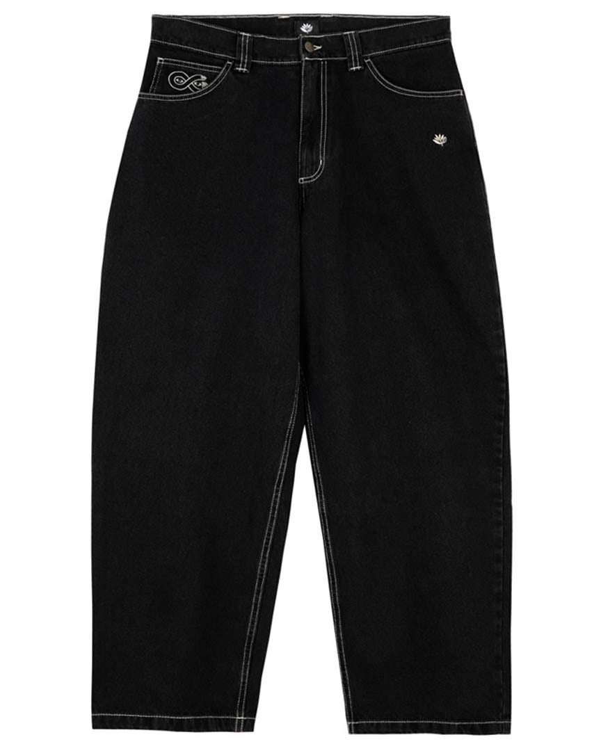 Jeans Og Denim Pants Stitch Ult - Black Denim