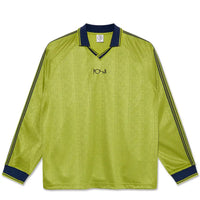 Davie Long Sleeve T-Shirt - Peridot/Dark Blue