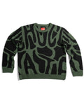 Cotton Ouaté Emiliano Knit - Green/Black