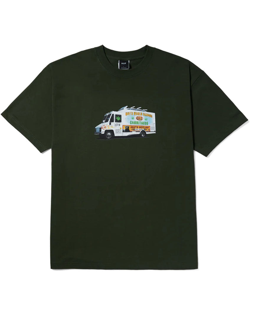 T-shirt Taco Truck - Hunter Green