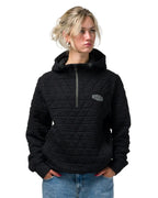 SOUVENIR Quilted Hoodie - Black – view 2