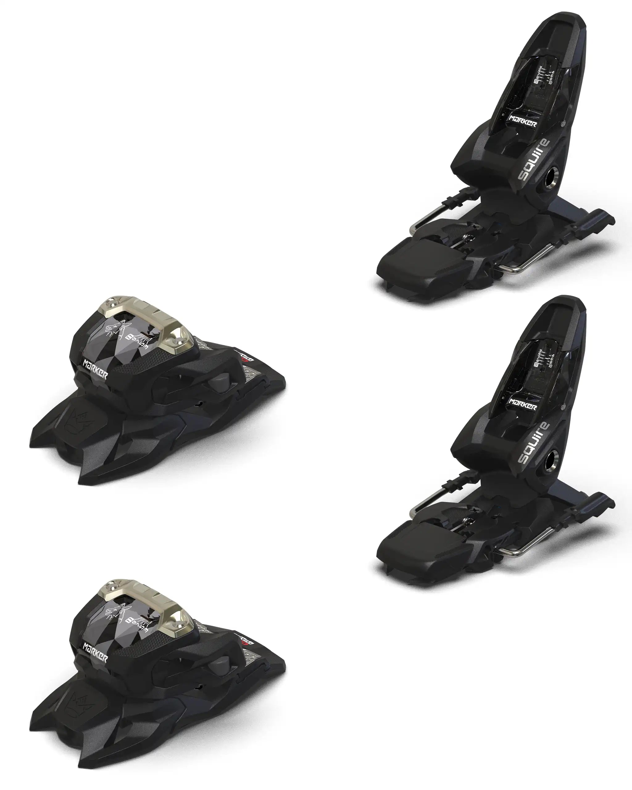 Squire 11 Ski Bindings - Black 2027