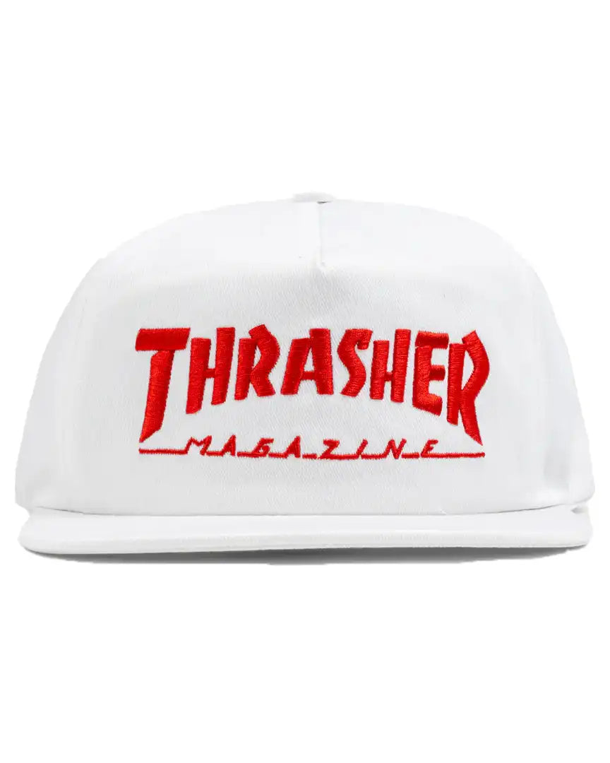 Casquette Mag Logo Snapback - White