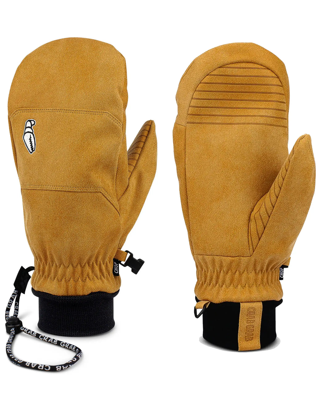 Gants et mitaines Mitaines Chop Mitt - Tan par CRAB GRAB