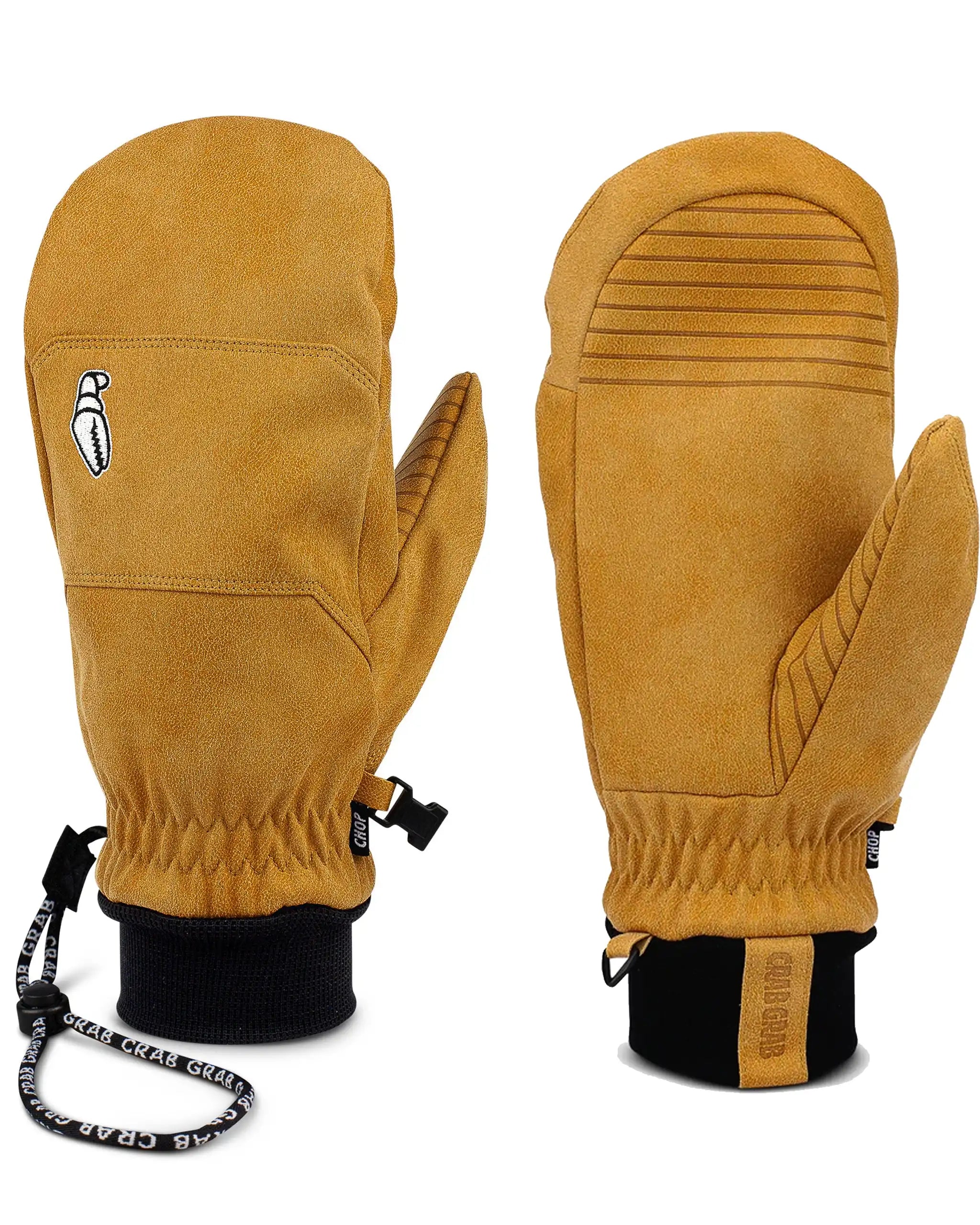 Gants et mitaines Mitaines Chop Mitt - Tan par CRAB GRAB
