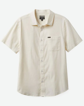 Charter Oxford S/S Shirt - Off White