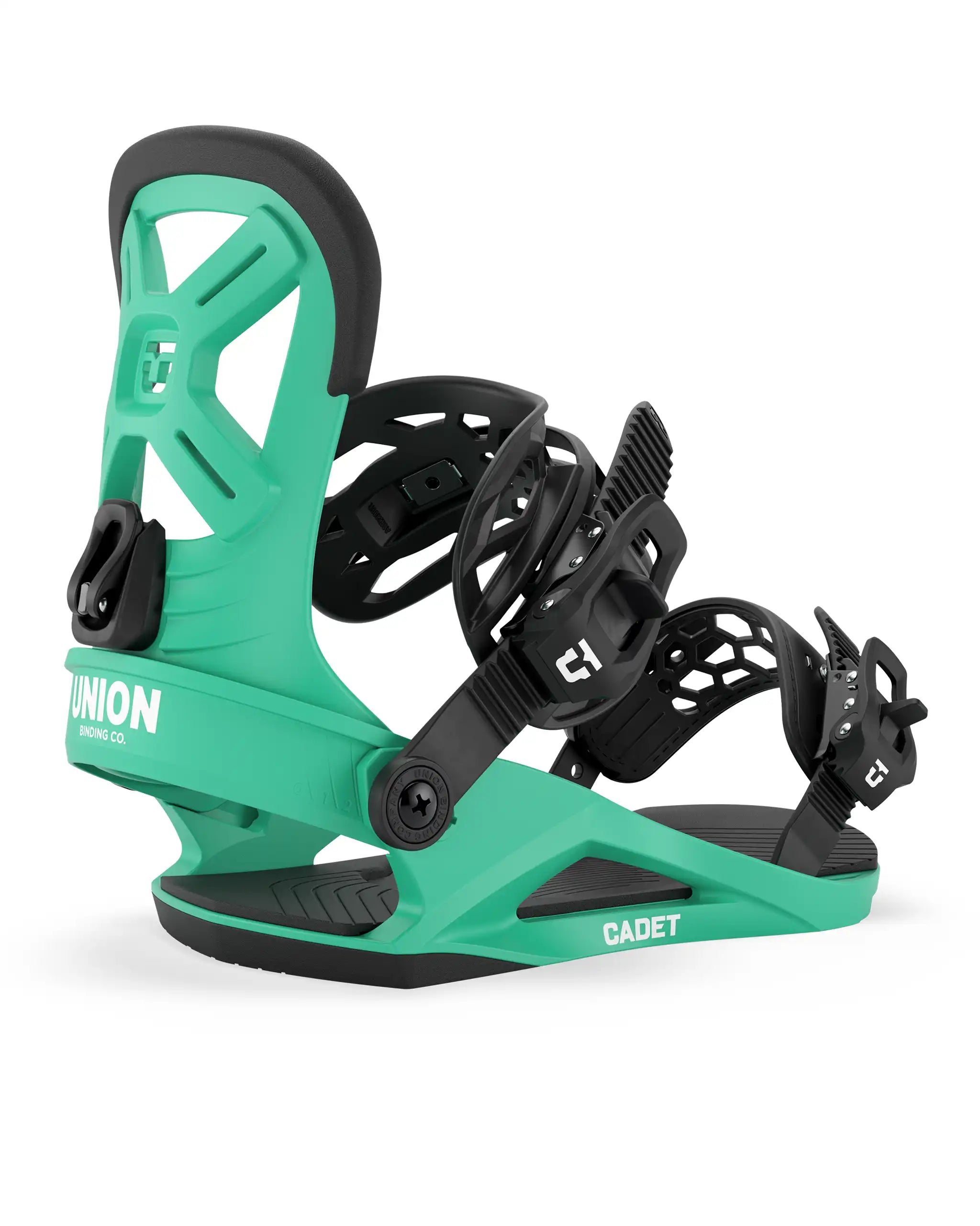 Cadet Youth Snowboard Bindings - Green 2027