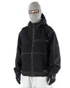 HOWL Workwear Public Winter Jacket - Black – view 2