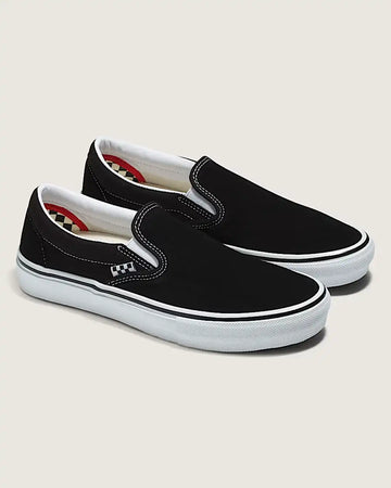 Skate Slip-On Shoes - Black/White