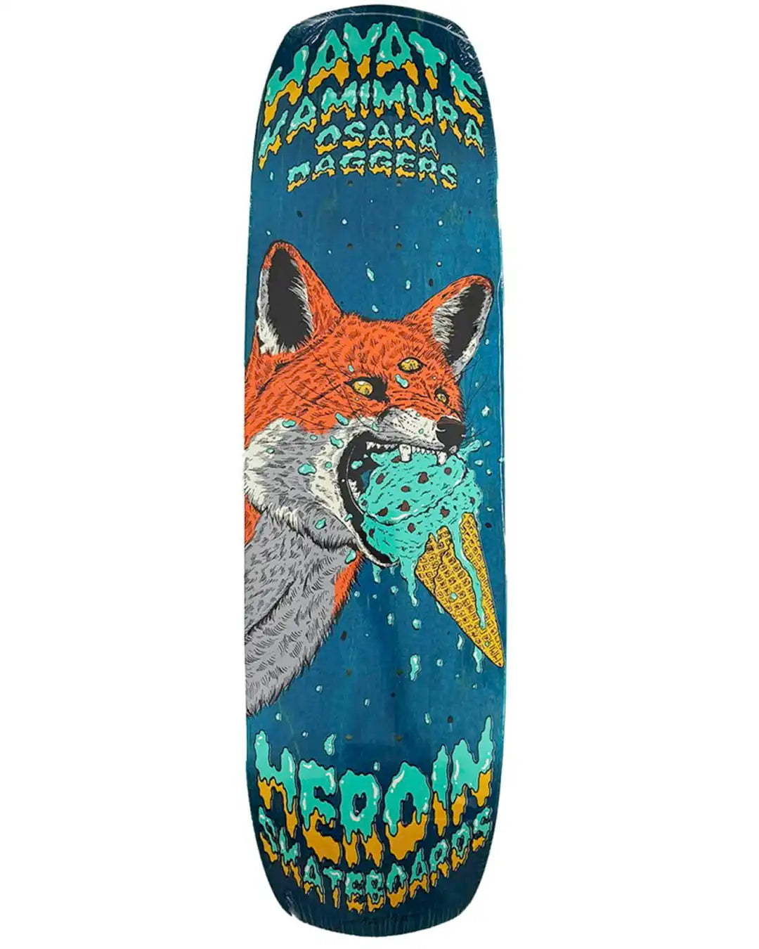 Planche De Skateboard Hayate Fox Shovel Shaped - Blue